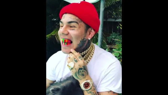 6ix9ine и его новые грилзы [NR]