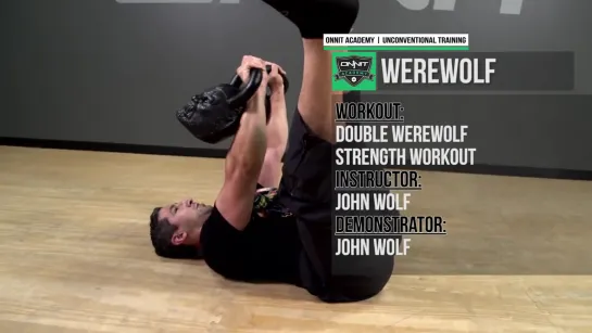 Double Werewolf Strength Kettlebell Workout