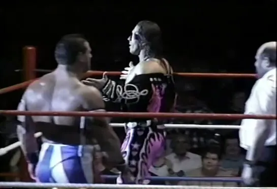 British Bulldog (Davey Boy Smith) vs Bret Hart: Stu Hart Tribute Show 15.12.1995