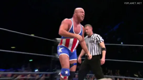 Kurt Angle vs Bobby Lashley, TNA Impact Wrestling 20.03.2015