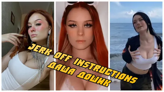 Даша Дошик Инструкция по дрочке/Jerk off instruction/JOI