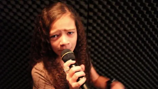 THE TROOPER - Iron Maiden cover by 11 year old Sara  Motion Device