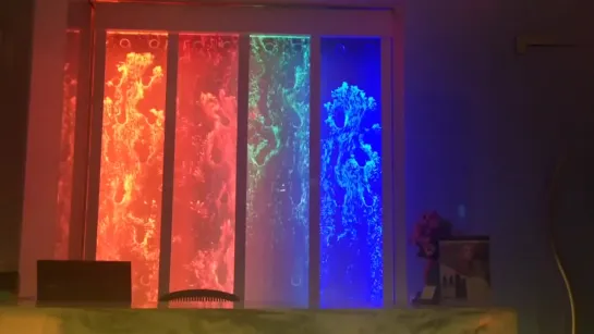 Bubble Wall with Show Perfomance-AMAZING-Custom Water Wall Feature-You Have to See