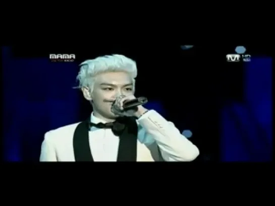 MAMA 2010 - Taeyang + G-Dragon + T.O.P