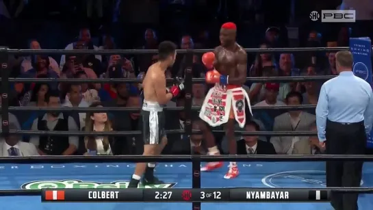 Chris Colbert - Tugstsogt Nyambayar: Nyambayar bullies Colbert early in RD3 and Colbert returns fire!