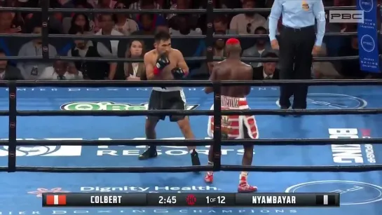 Chris Colbert - Tugstsogt Nyambayar: both Colbert and Nyambayar were on the attack in RD1!