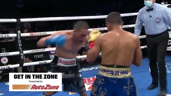 Juan Francisco Estrada & Roman Gonzalez both had their foot on the gas all night long