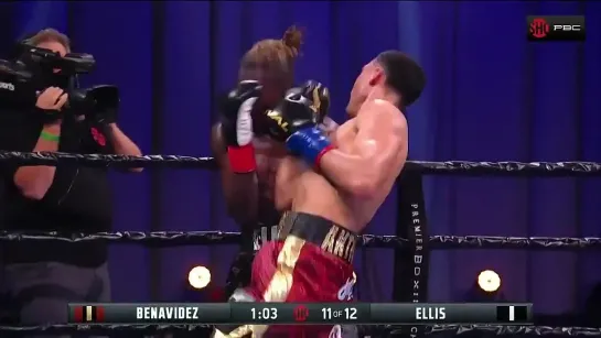 David Benavidez stops Ronald Ellis in round 11