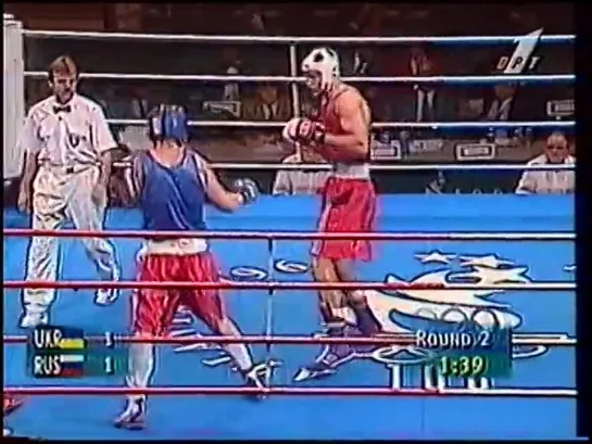 Владимир Кличко vs Алексей Лезин. 1996 г.