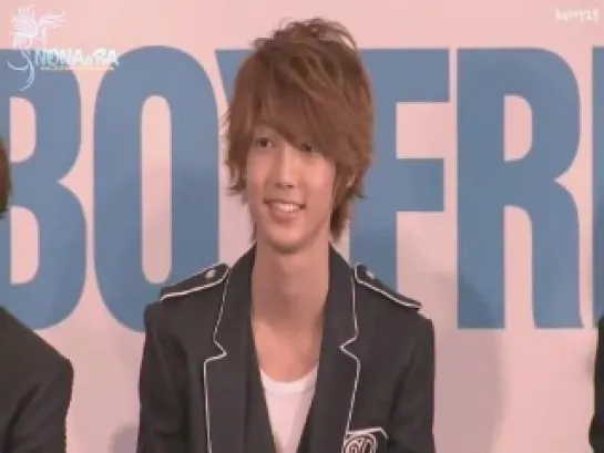 [RUS SUB: INTERVIEW][29.05.12] BOYFRIEND @ Japan Debut Press Conference