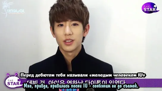 [RUS SUB: INTERVIEW][15.02.13] The STAR Interview - Minwoo