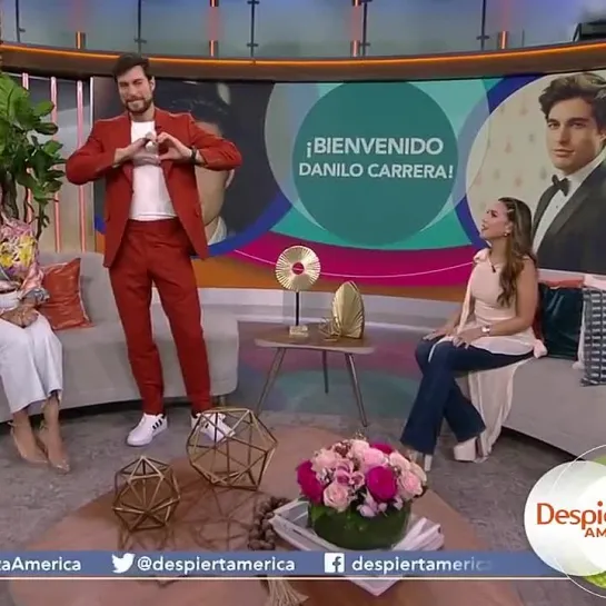 Данило Каррера в программе "Despierta America"