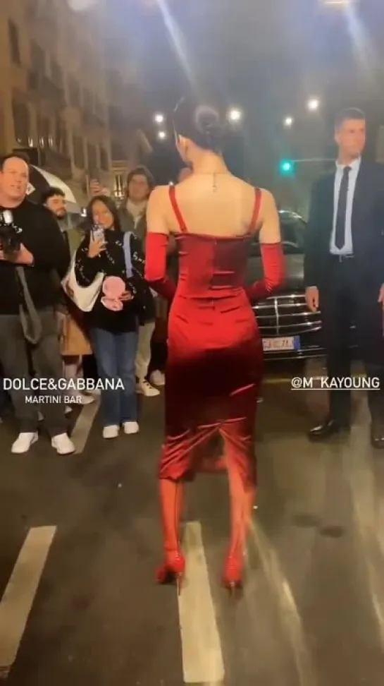 Мун Га Ён на мероприятии Dolce & Gabbana