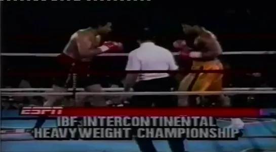 1990-03-02 Ray Mercer vs Kimmuel Odum (vacant IBF Inter-Continental Heavyweight Title)