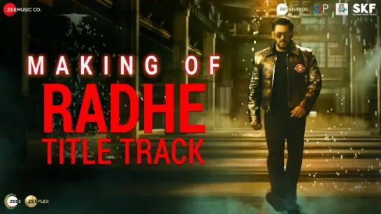 Radhe Title Track - Making | Radhe - Your Most Wanted Bhai | Salman Khan, Disha Patani | Sajid Wajid