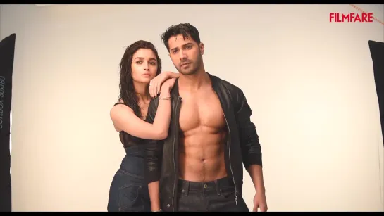 Behind the scenes with Alia Bhatt and Varun Dhawan ¦ Filmfare Cover Shoot