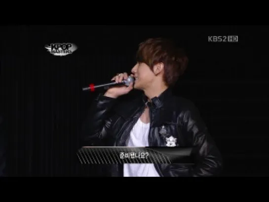 [CLIP] 24.01.2012 BEAST - Talk @ KBS2 K-Pop Masters in Las Vegas.