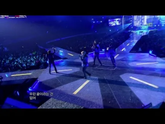 31.12.2011 BEAST - Fiction (Remix) @ Live on MBC Gayo Daejun