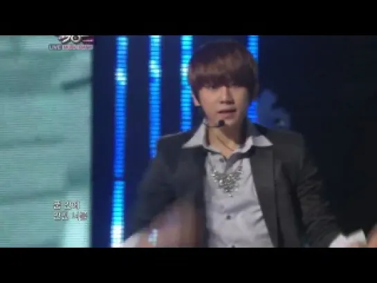 111223  BEAST - Fiction @ Music Bank