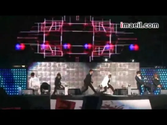 111015 BEAST - SHOCK ( imaeil .Ver ) @ 2011 Asia Song Festival.