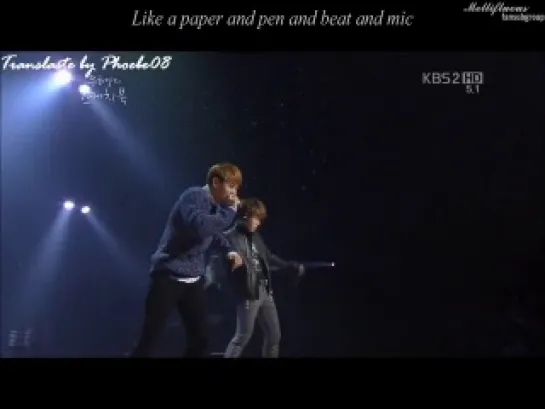 Yang Yo Seob & Yong Jun Hyung (BEAST/B2ST) - Thanks to [рус.саб + романизация-караоке]