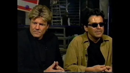 SAT1. Blitzlicht. Modern Talking video 'Brother Louie вЂ™98'. 08., 15. 07.1998