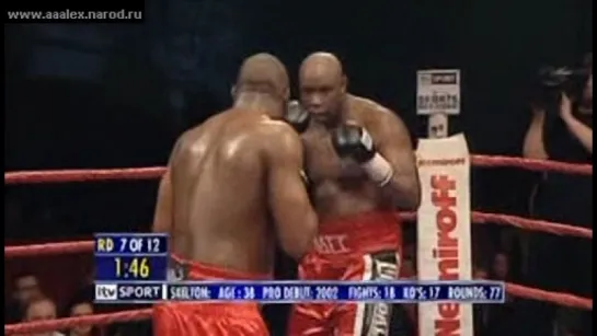 2006-02-25 Danny Williams vs Matt Skelton (Commonwealth Heavyweight Title)