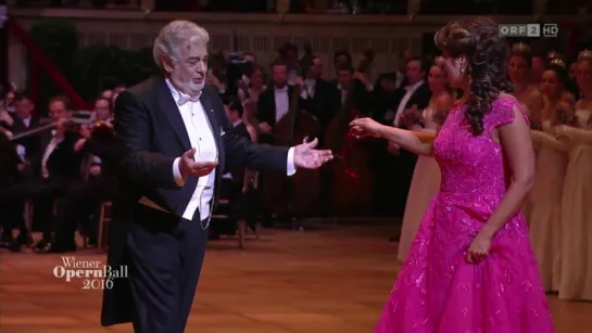 Opernbal 2016 - Olga Peretyatko, KS Plácido Domingo (Вена, 04.02.2016)