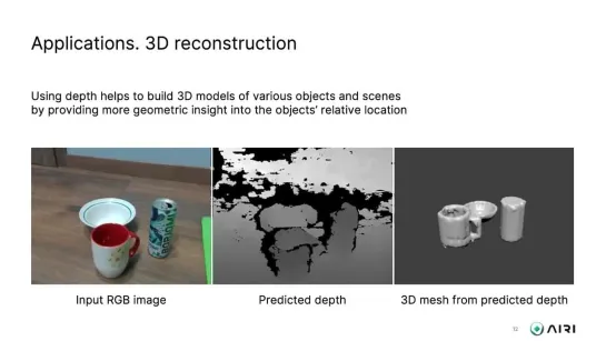 Vision transformers for depth estimation: drones and metavers.  Ilya Makarov, AIRI, NITU MISIS