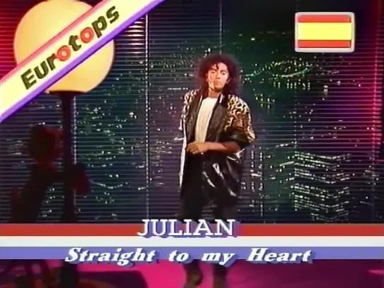 Julian - Straight to my heart ( live, Musikladen Eurotops, 1986 )