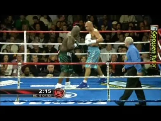 2008-12-13 James Toney vs Fres Oquendo (vacant IBA & vacant WBO NABO Heavyweight Titles)