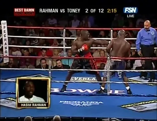 2008-07-16 James Toney vs Hasim Rahman II (vacant WBO NABO Heavyweight Title)