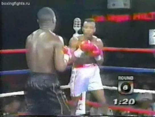 1991-06-29 James Toney vs Reggie Johnson (IBF Middleweight Title)