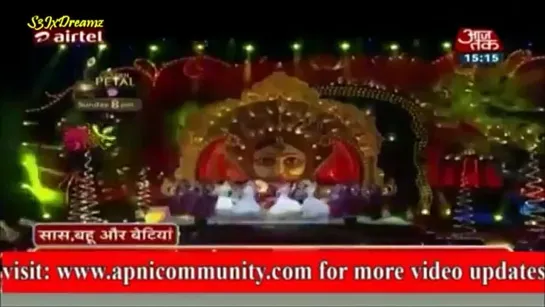 SBB-23 Dec 2013-Sanaya performance glimpses of COLORS Golden Petal Award