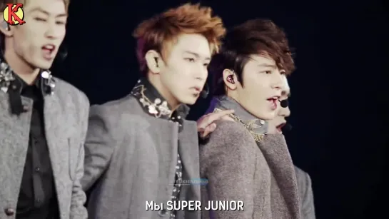 SUPER JUNIOR - SUPERMAN (рус. саб)