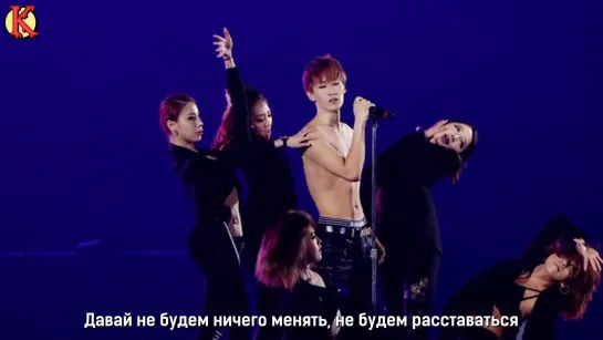 Super Junior-K.R.Y  - Sorry Sorry Answer (EunHyuk Dance Solo)(рус. саб)