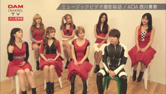 DAM CHANNEL interview  AOA feat. TAKANORI NISHIKAWA cut2