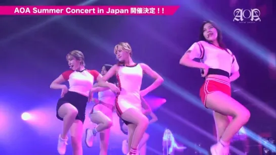 AOA Summer Concert in Japan ANGELS WORLD 2016」PR