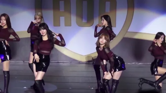 151010 AOA - Miniskirt  @ AOA Heart Attack in Taipei