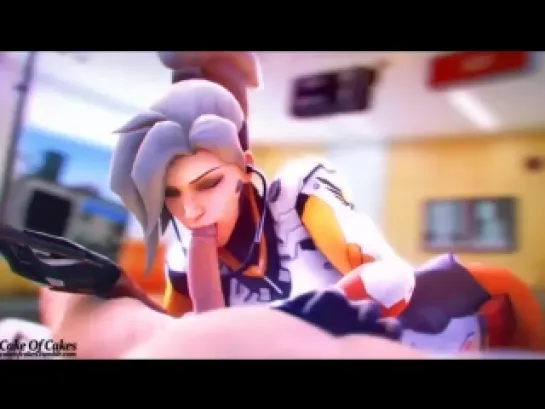 The great blowjob from Mercy