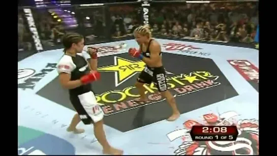 Gina Carano Vs. Cris "Cyborg" Santos Женский UFC бои Без Правил