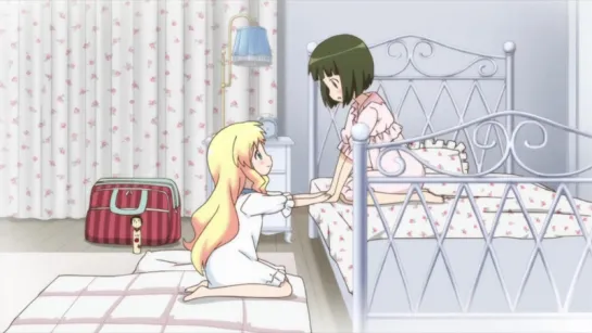 Привет!! Золотая мозаика / Hello!! Kiniro Mosaic TV2 - 11 серия [Лизавета & Oni] [2015]