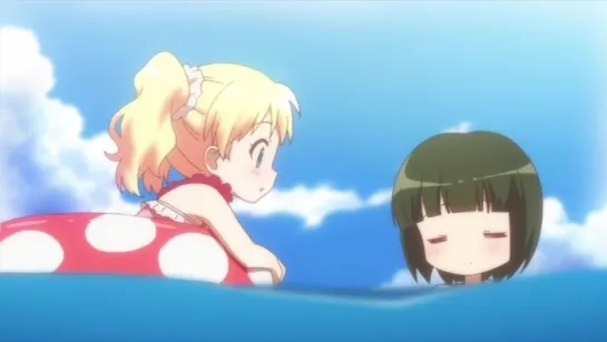 Привет!! Золотая мозаика / Hello!! Kiniro Mosaic TV2 - 10 серия [Лизавета & Oni] [2015]