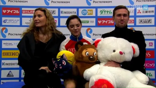 Евгения Медведева ПП • Rostelecom Cup 2017 21 октября • TeleSport