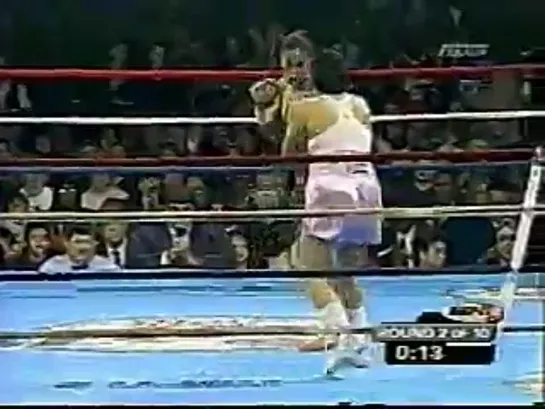 2003-02-14 Laila Ali vs Mary Ann Almager (IWBF, WIBA & IBA Female Super Middleweight Titles)