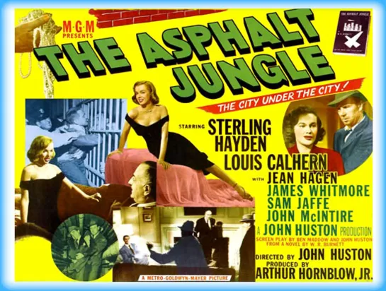 The Asphalt Jungle (1950) -720p- Sterling Hayden, Louis Calhern, Jean Hagen, Marilyn Monroe