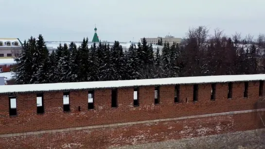 Нижегородский Кремль - панорама города - Типичный Нижний Новгород