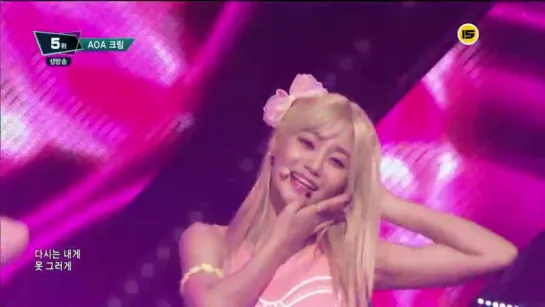 160303 AOA CREAM - Im Jelly BABY @ M! Countdown