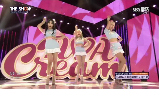 160216 AOA Cream - Im Jelly BABY @ SBS MTV The Show