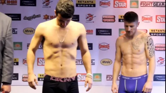 Big Bulges at weigh-in.